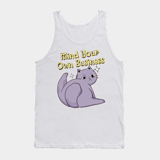 Mind Your Own Business Tank Top